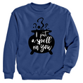 Load image into Gallery viewer, Womens Small Indigo Style_Crewneck