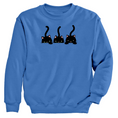 Load image into Gallery viewer, Womens Small Bright Blue Style_Crewneck
