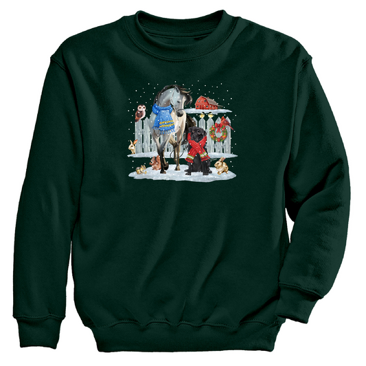 Womens Small Forest Style_Crewneck