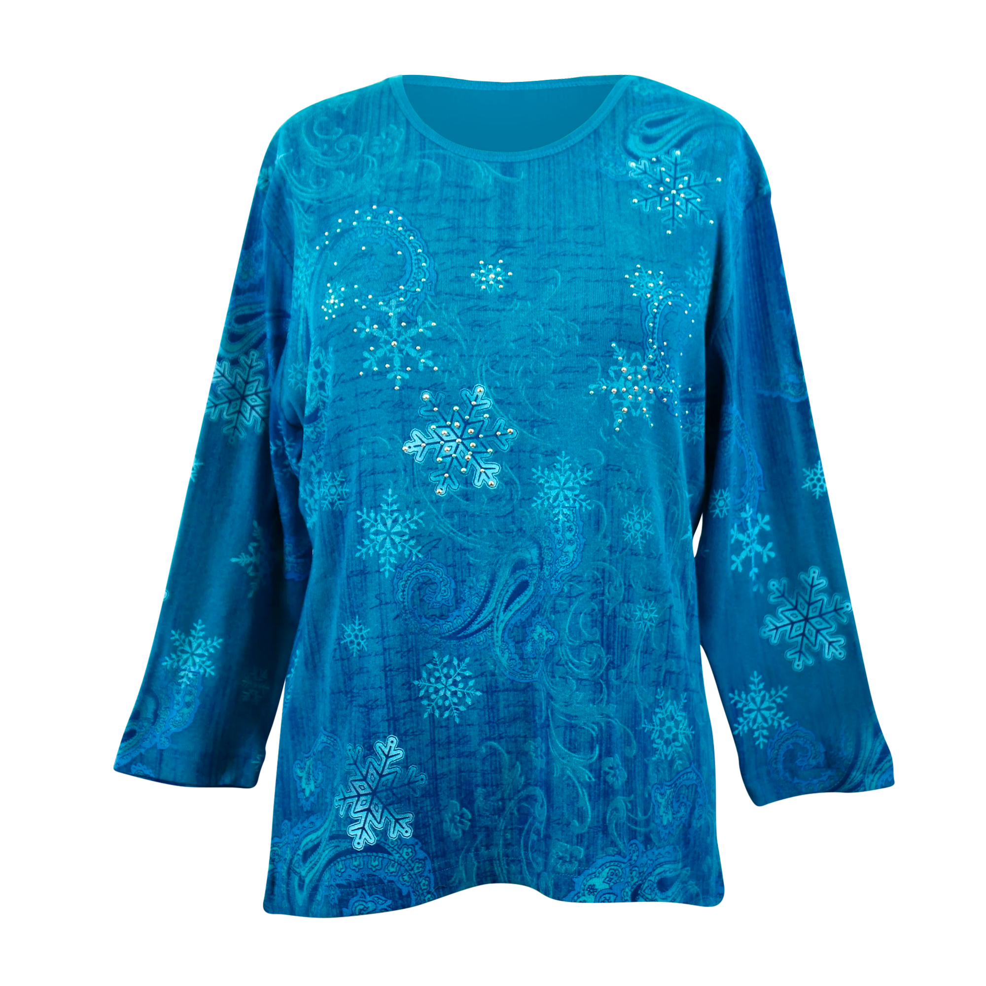 Snow Lace Teal