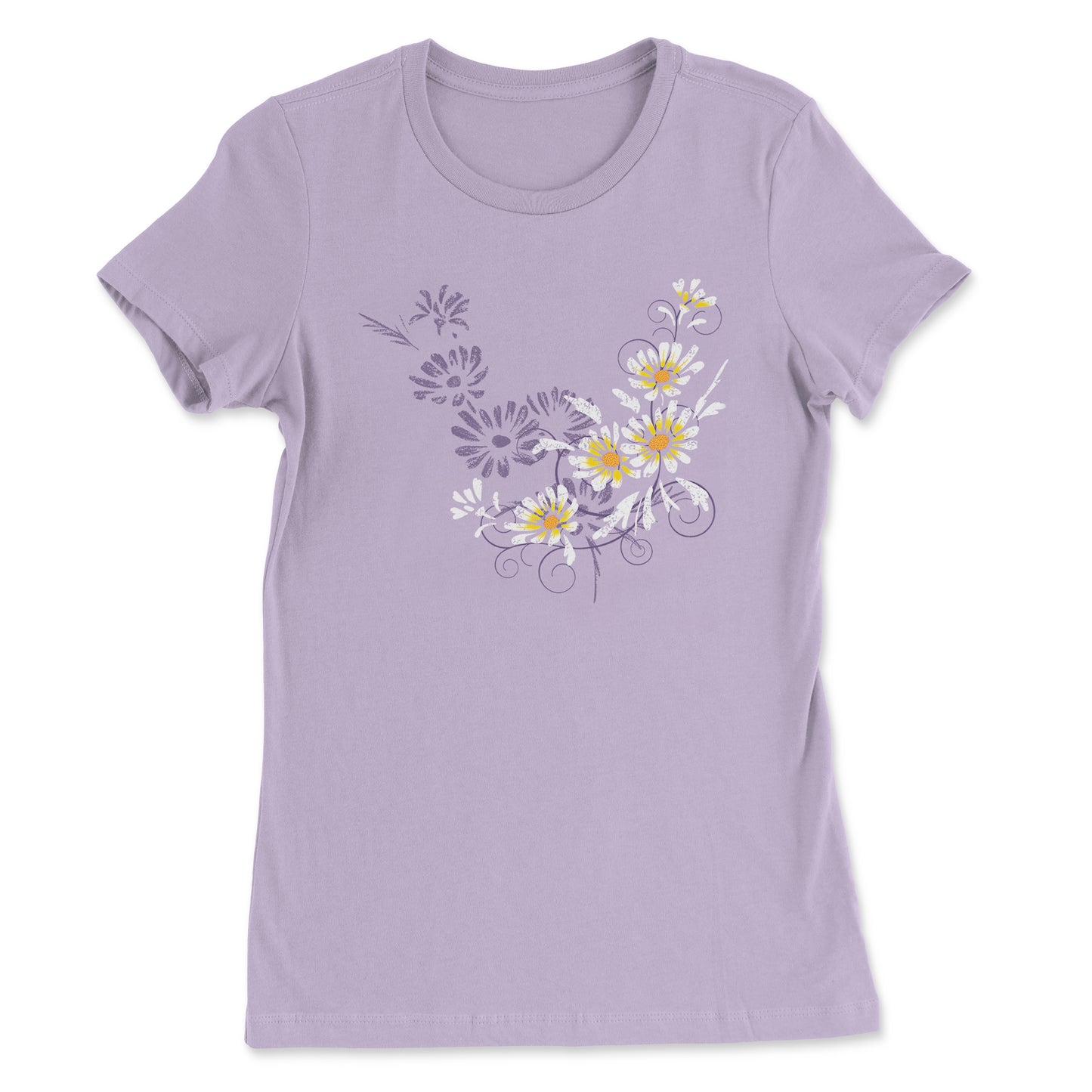 Floral Dip T-Shirt
