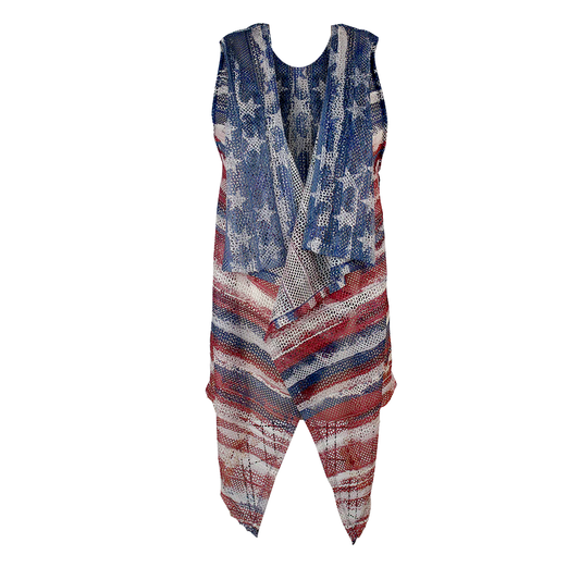 Stars N Stripes Women's Mesh Vest