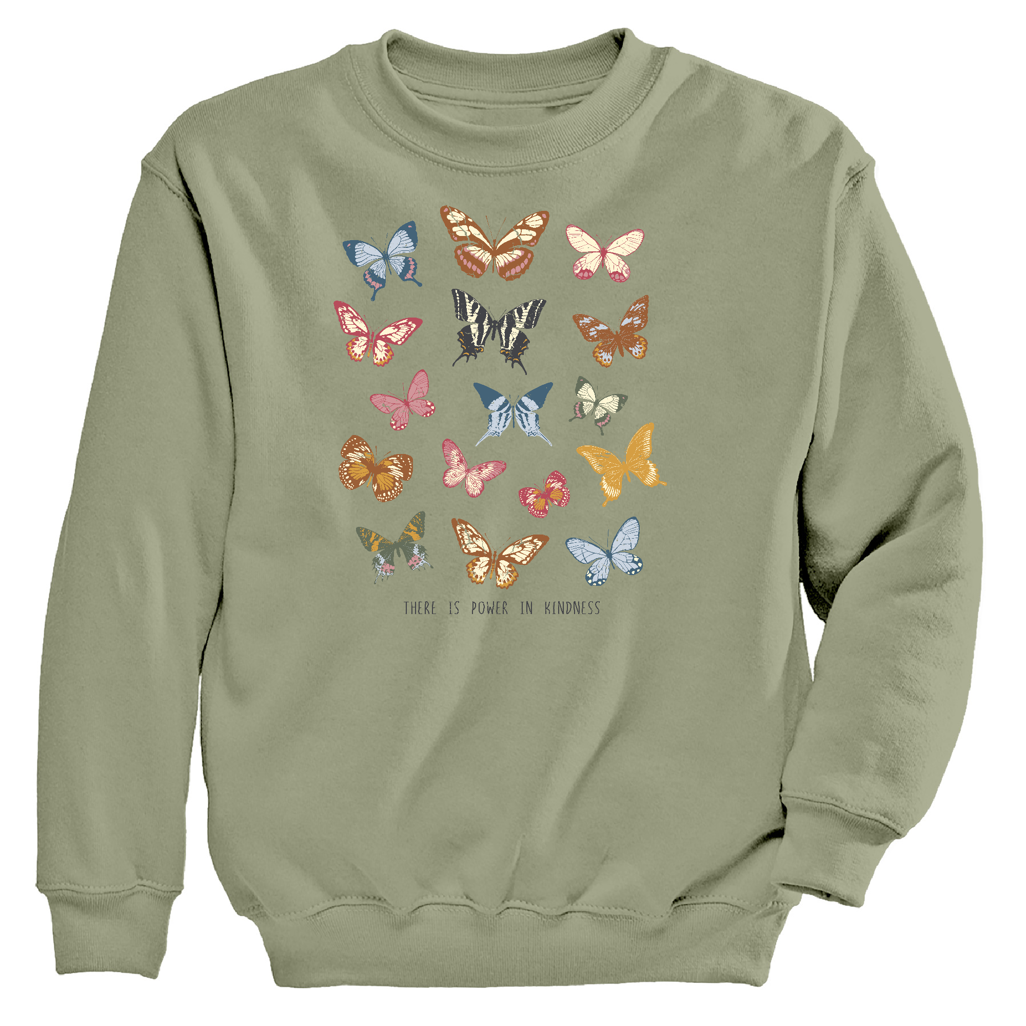 Womens 3X-Large PALE_GREEN Moring Sun CrewNeck Sweatshirt