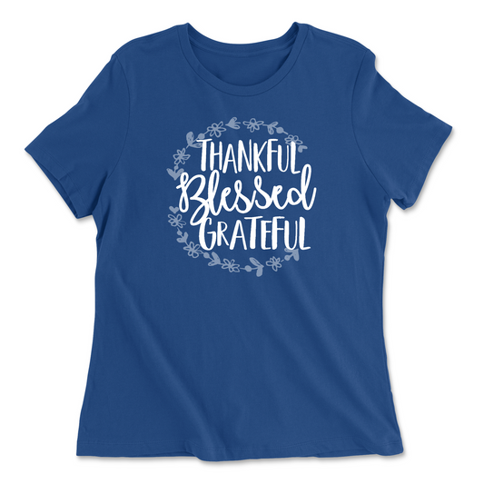 Womens 2X-Large TRUE_ROYAL Relaxed Jersey T-Shirt