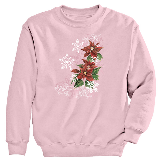 Womens 3X-Large LIGHT_PINK Moring Sun CrewNeck Sweatshirt