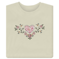Load image into Gallery viewer, Floral Pastel Heart Embroidered T-Shirt