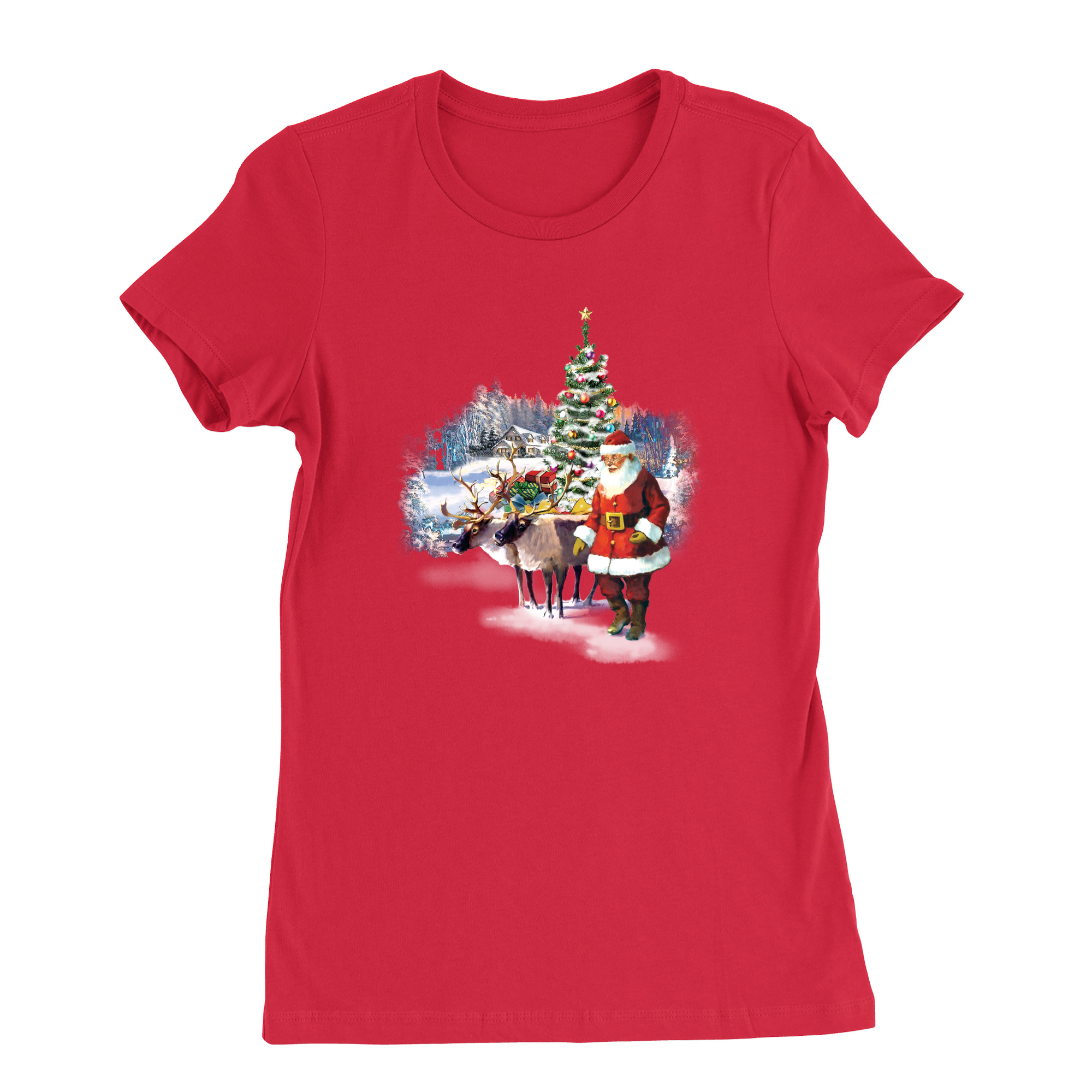 Womens Small Red Style_T-Shirt