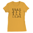 Load image into Gallery viewer, Womens Small Yellow Style_T-Shirt
