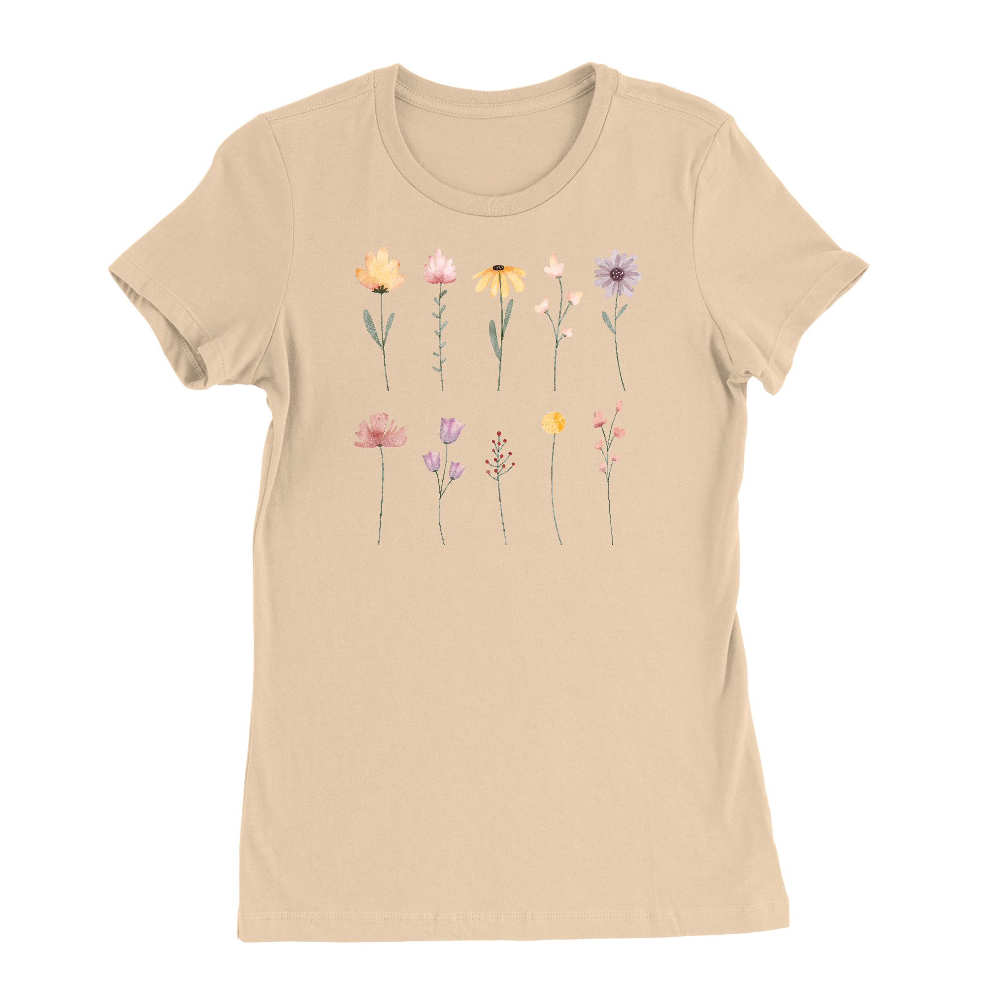 Womens Small Sand Dune Style_T-Shirt