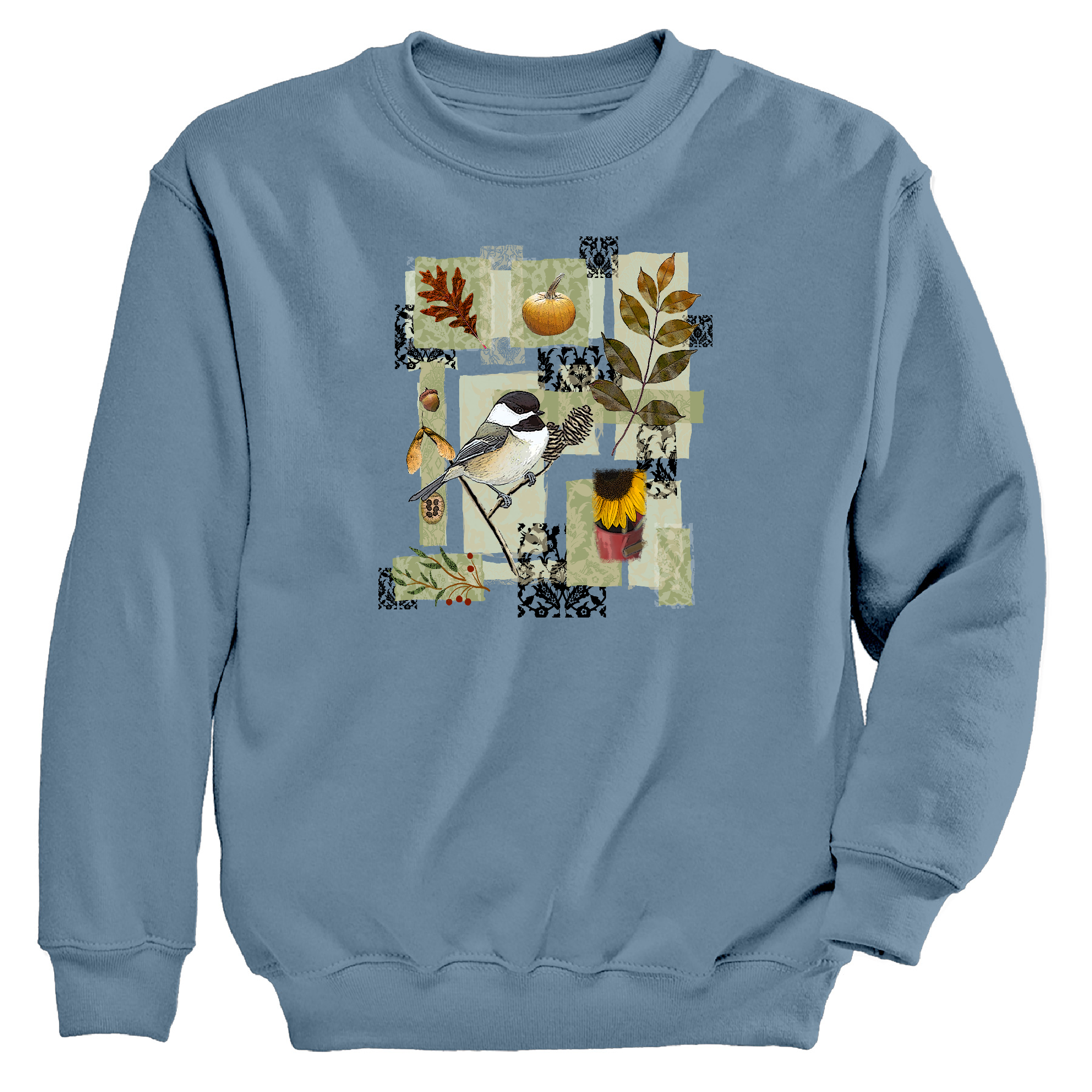 Womens Small Deep Ocean Style_Crewneck