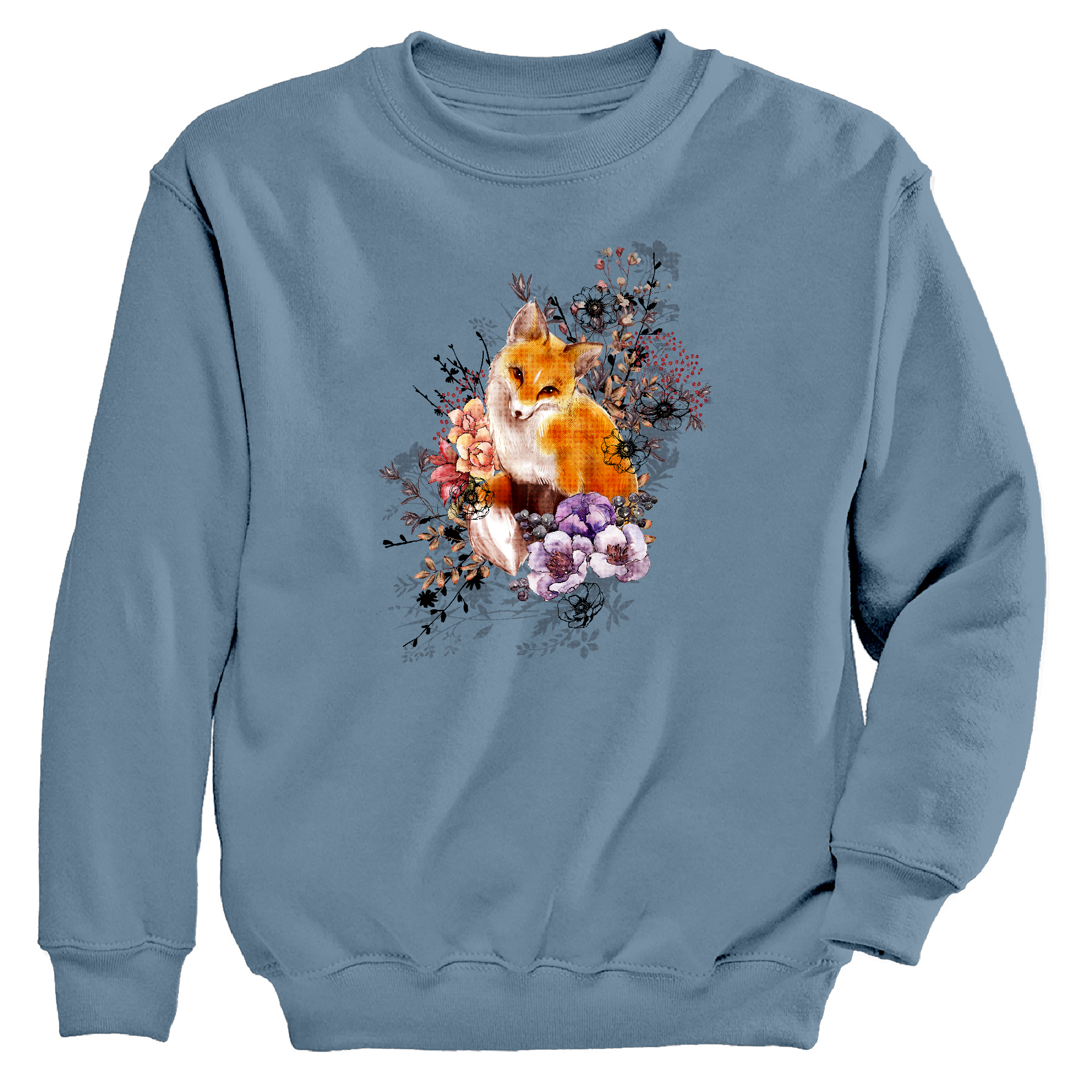 Womens Small Deep Ocean Style_Crewneck