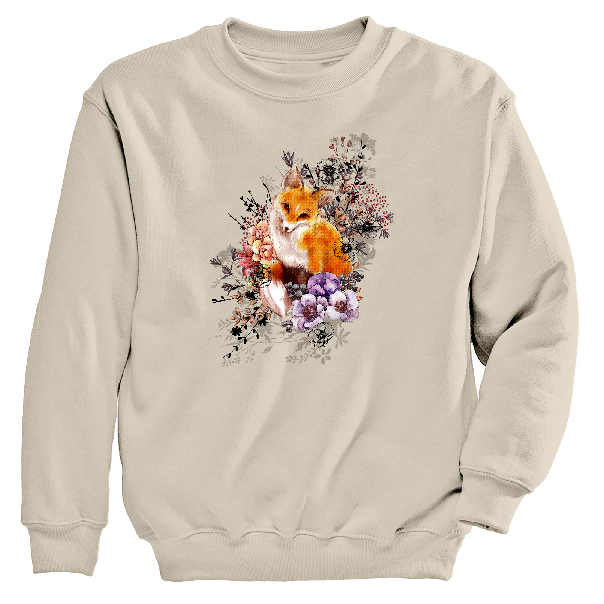 Womens Small Natural Style_Crewneck