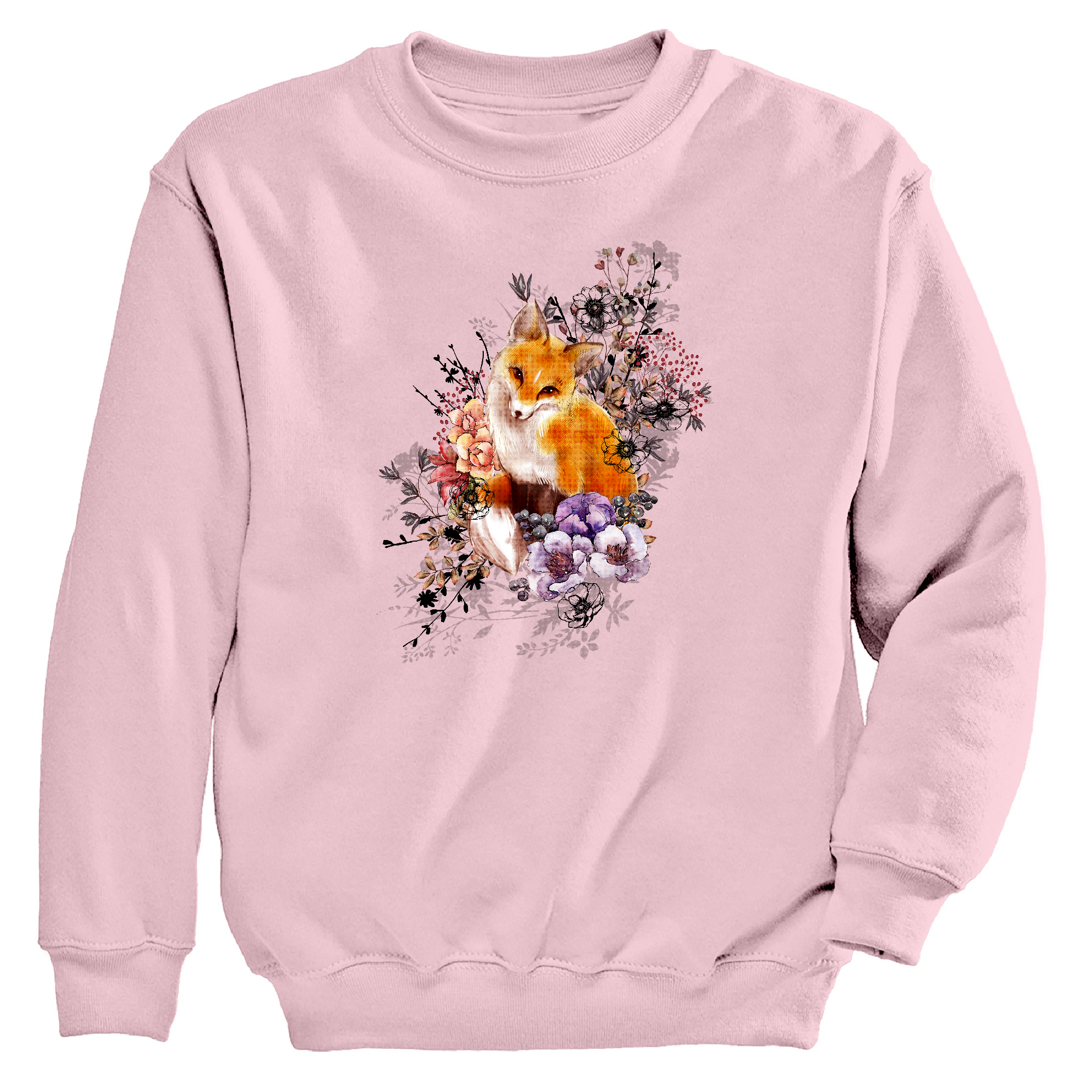 Womens Small Light Pink Style_Crewneck