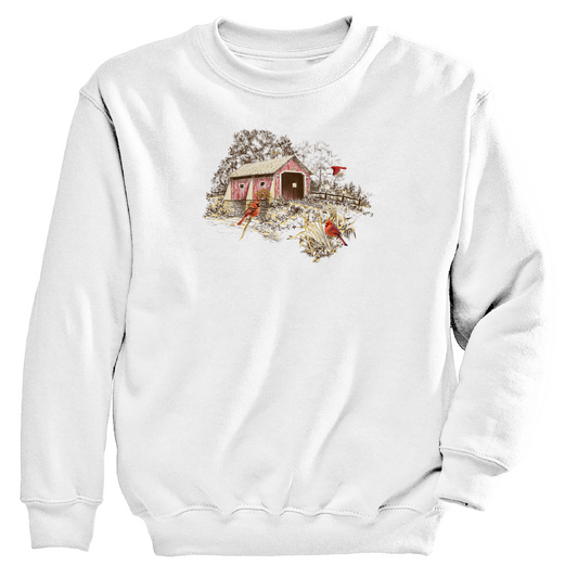 Womens Small White Style_Crewneck