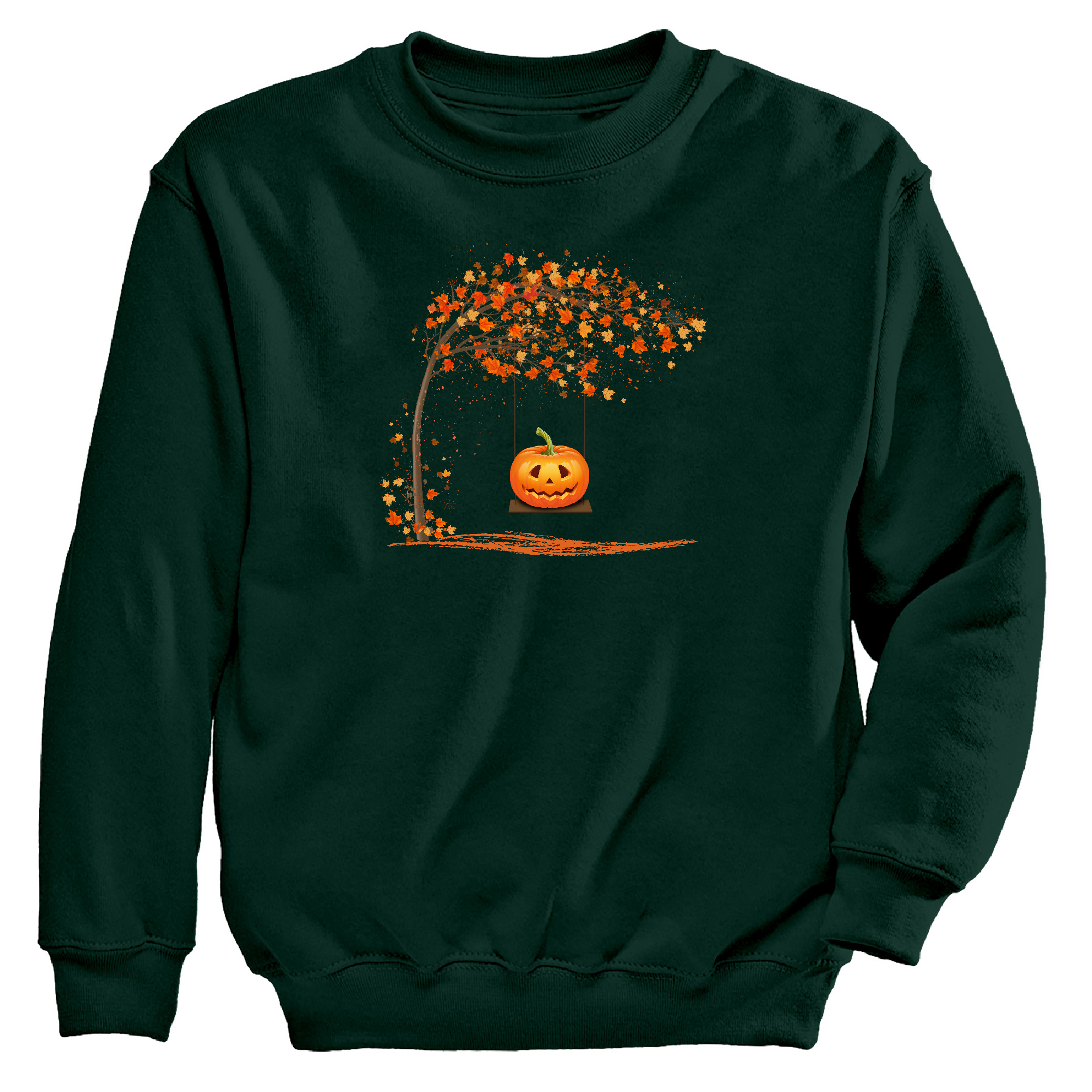 Womens Small Forest Style_Crewneck