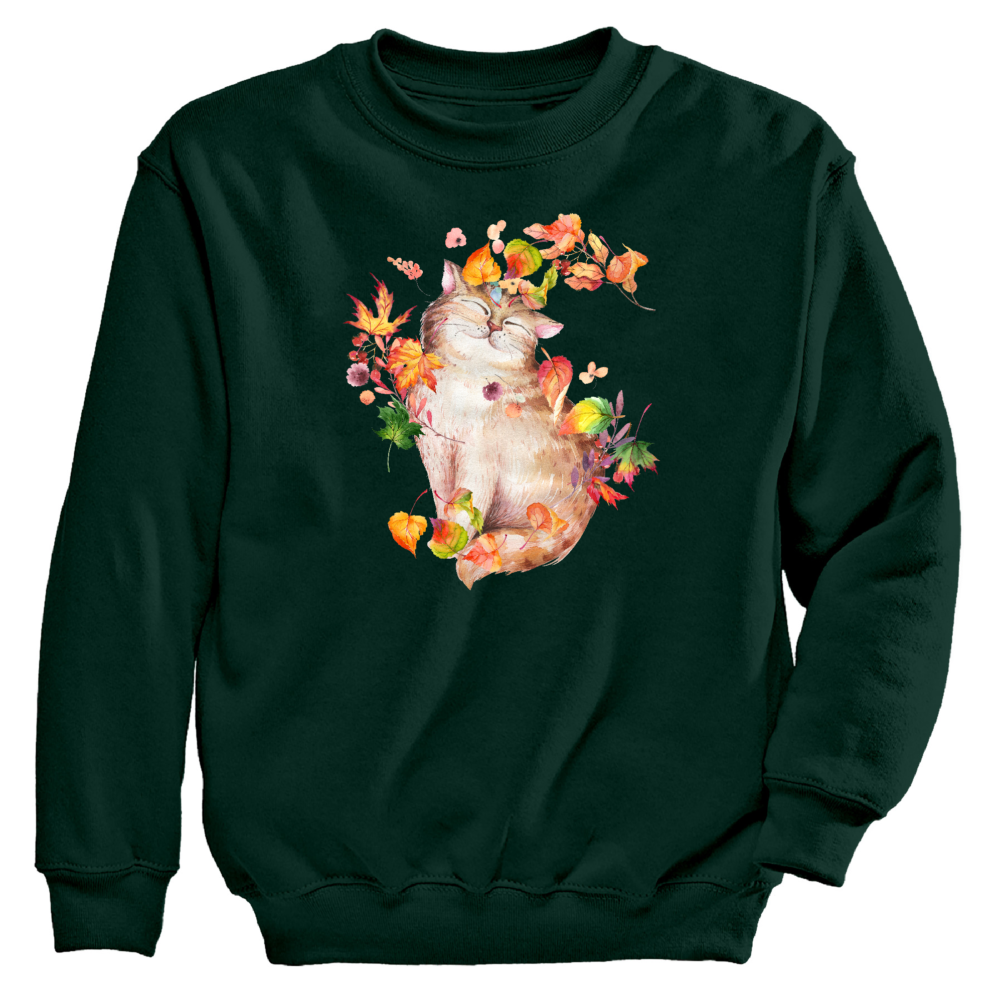 Womens Small Forest Style_Crewneck