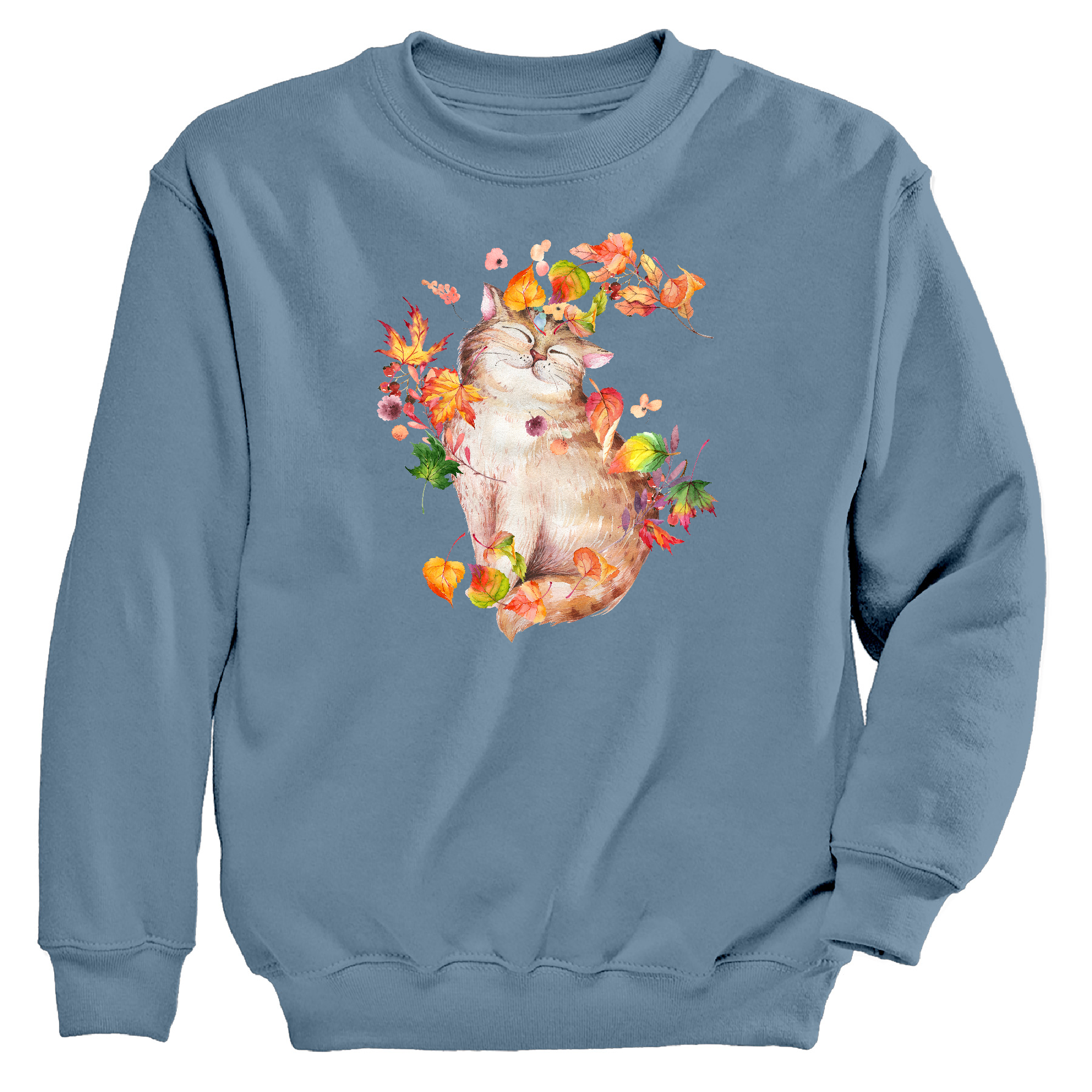 Womens Small Deep Ocean Style_Crewneck