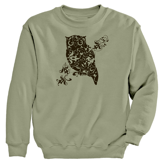 Womens Small Green Style_Crewneck