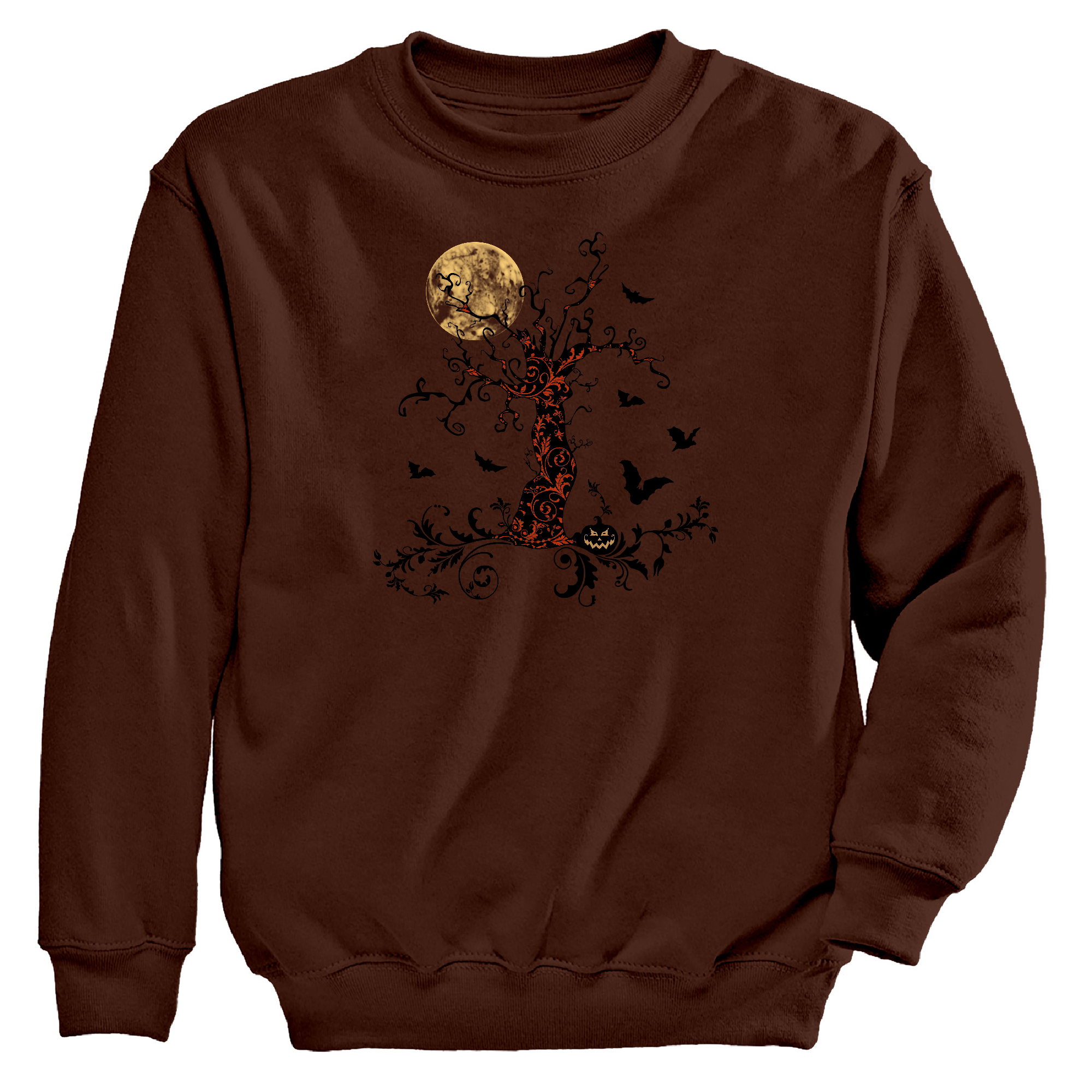 Womens Small Brown Style_Crewneck