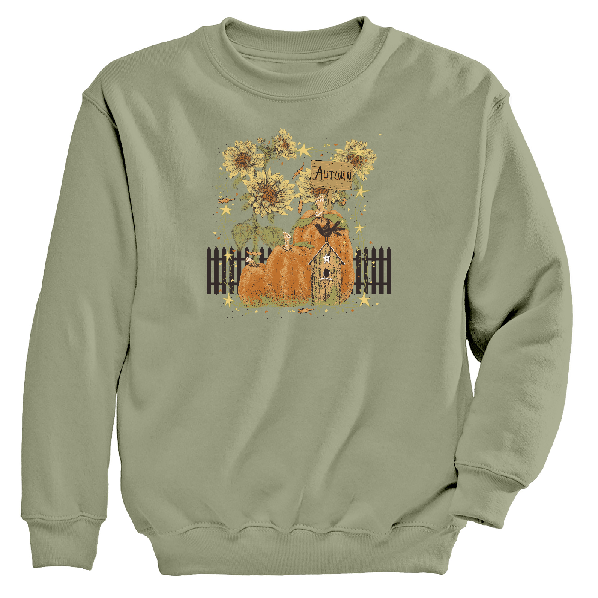 Womens Small Green Style_Crewneck