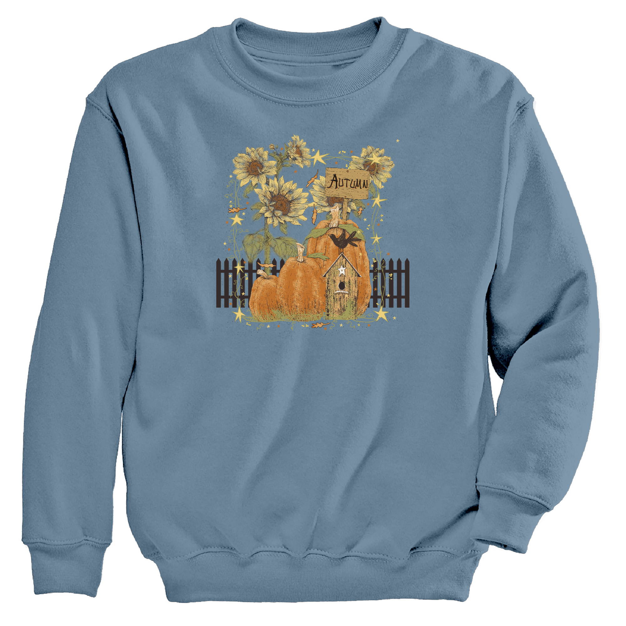 Womens Small Deep Ocean Style_Crewneck