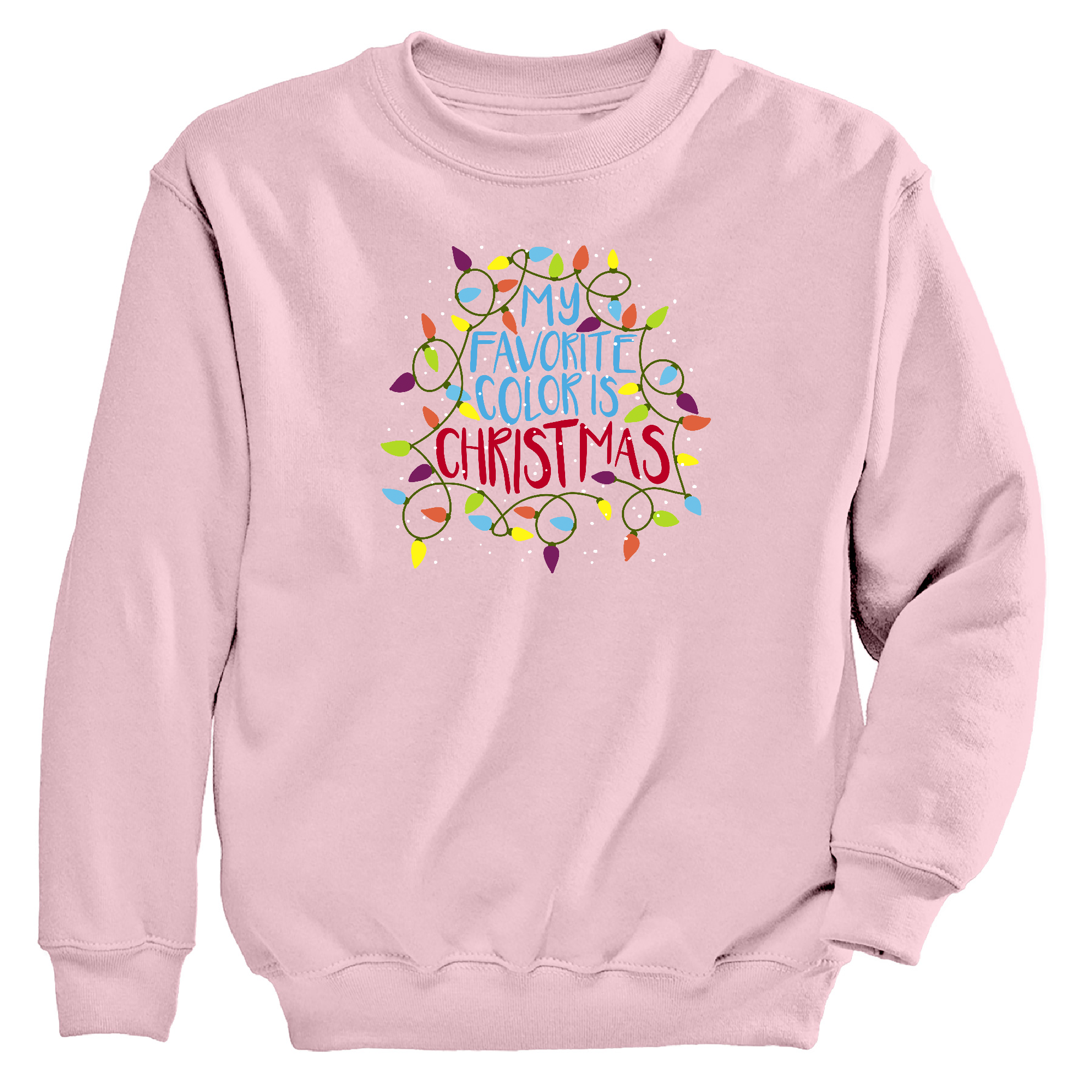 Womens Small Light Pink Style_Crewneck