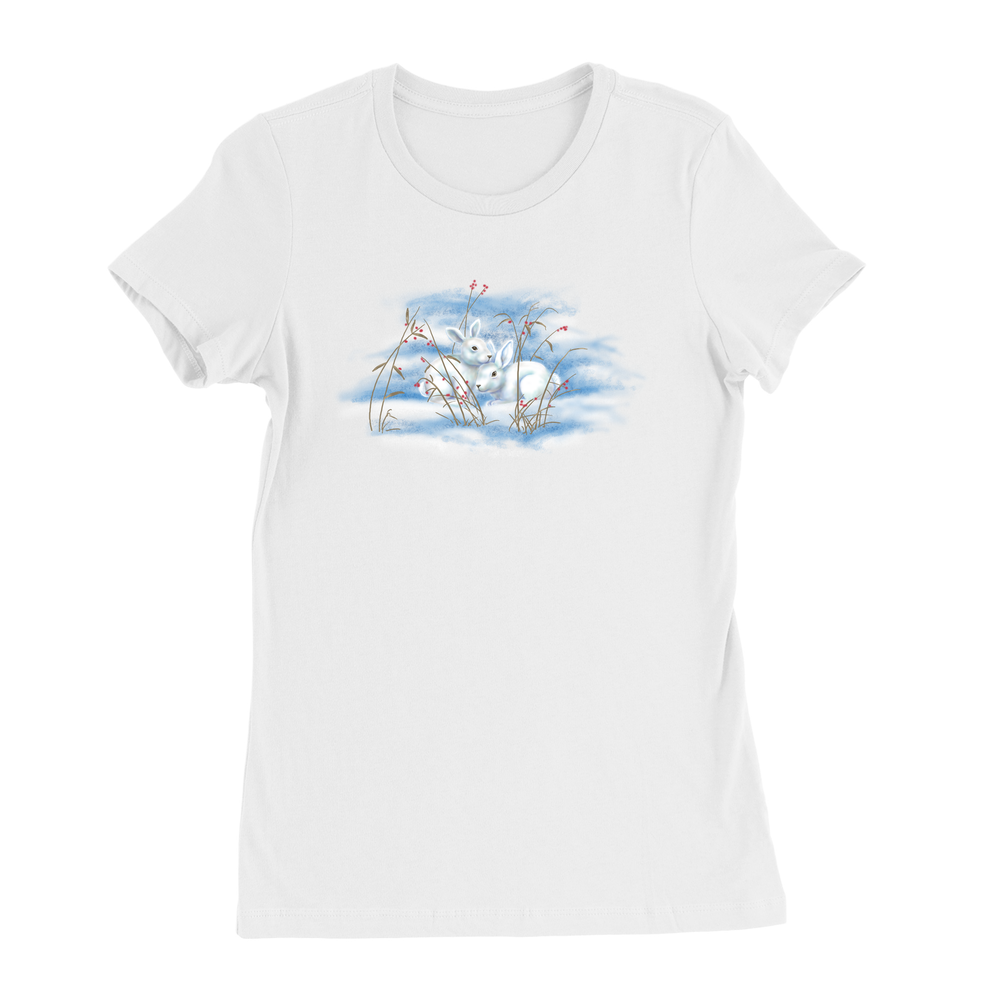 Womens Small White Style_T-Shirt