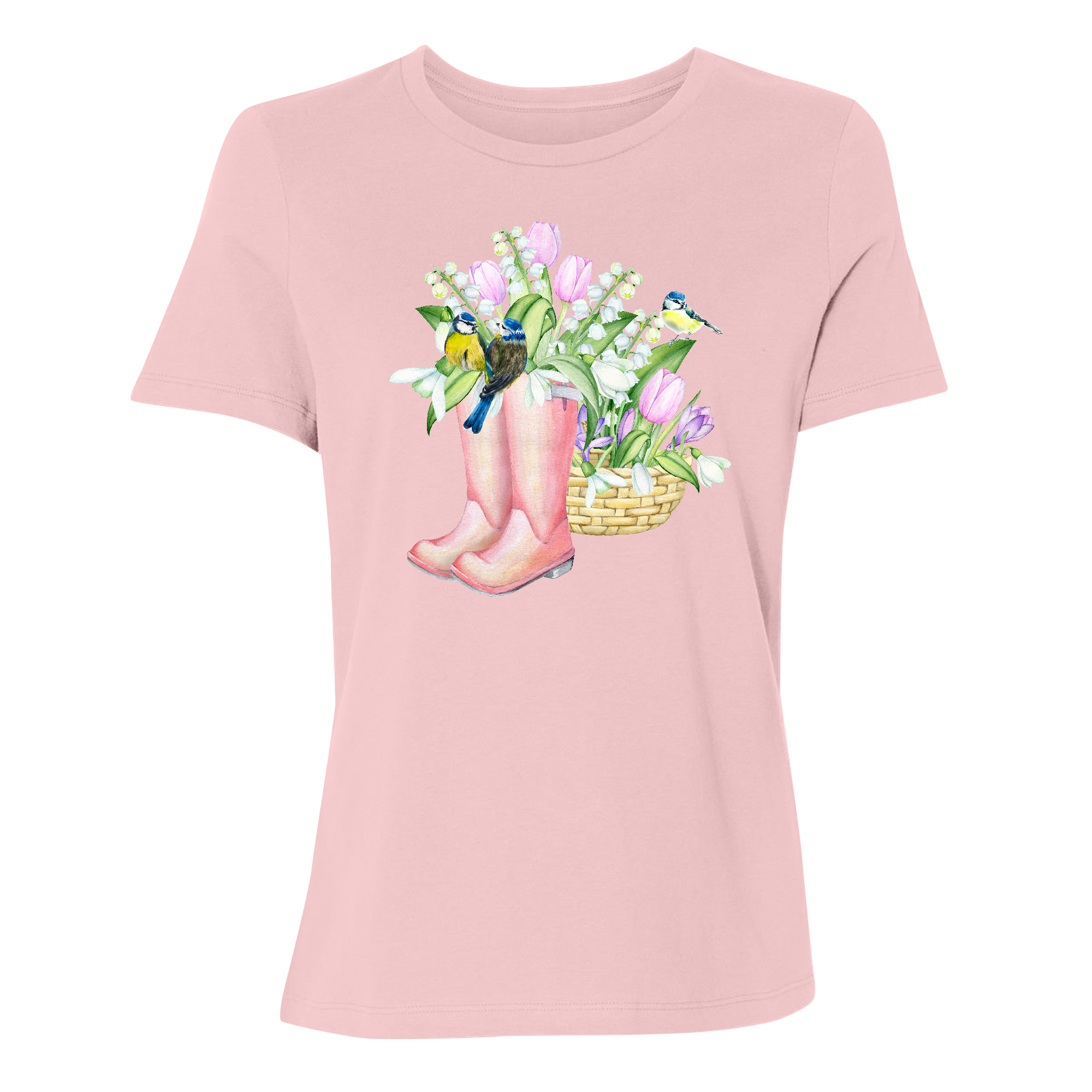 Womens Small Pink Style_T-Shirt