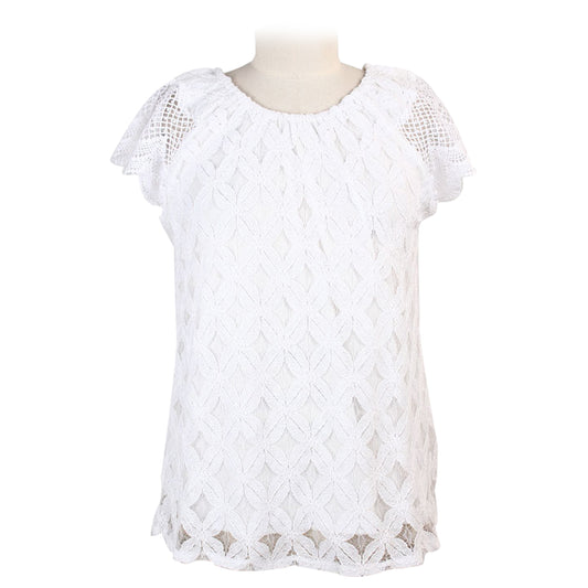 Crochet Sleeve Lace Top