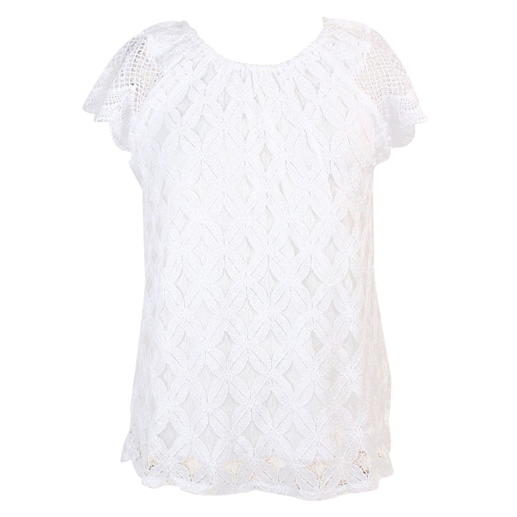 Crochet Sleeve Lace Top