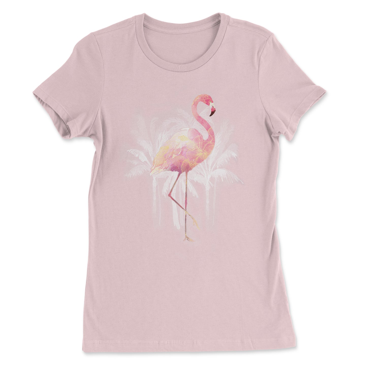 Fancy Flamingo Palms T-Shirt