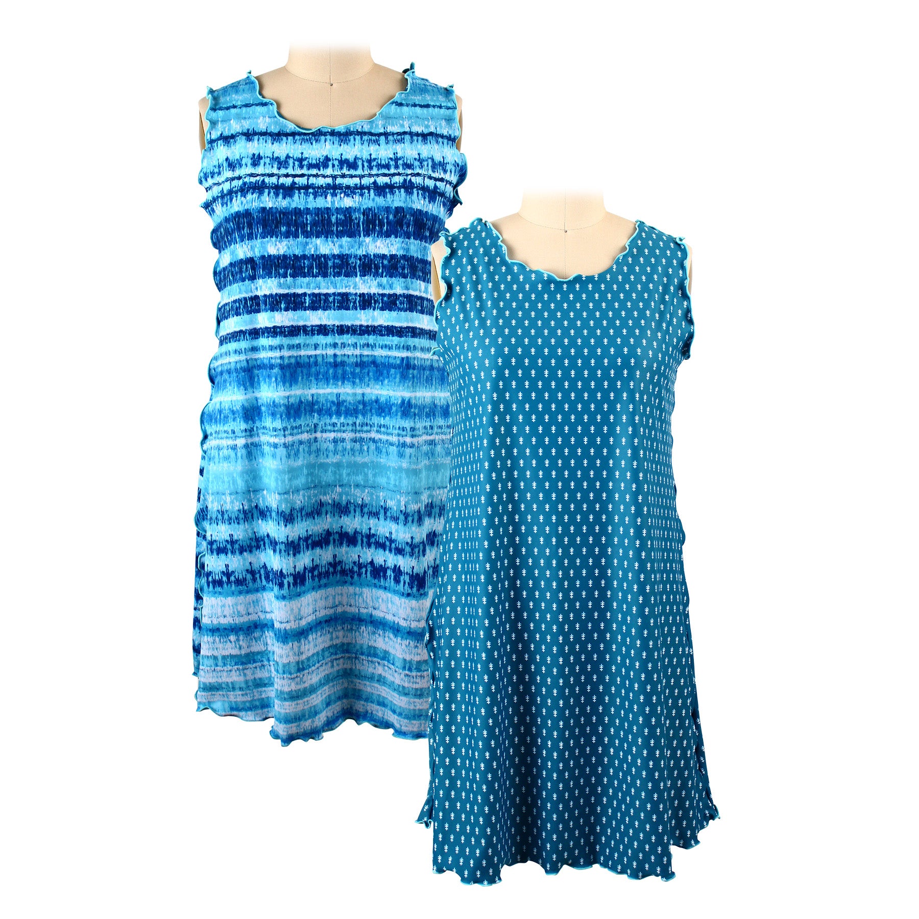 Ocean Stripe Reversible Dress