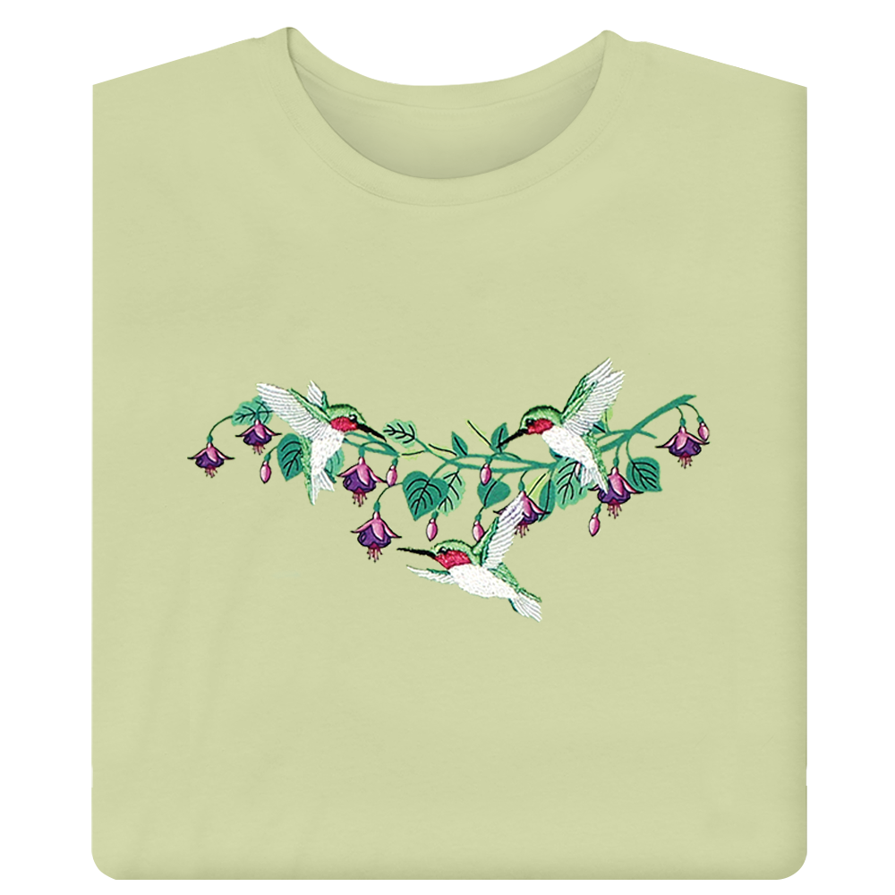 Hummingbirds and Fuchsias T-Shirt