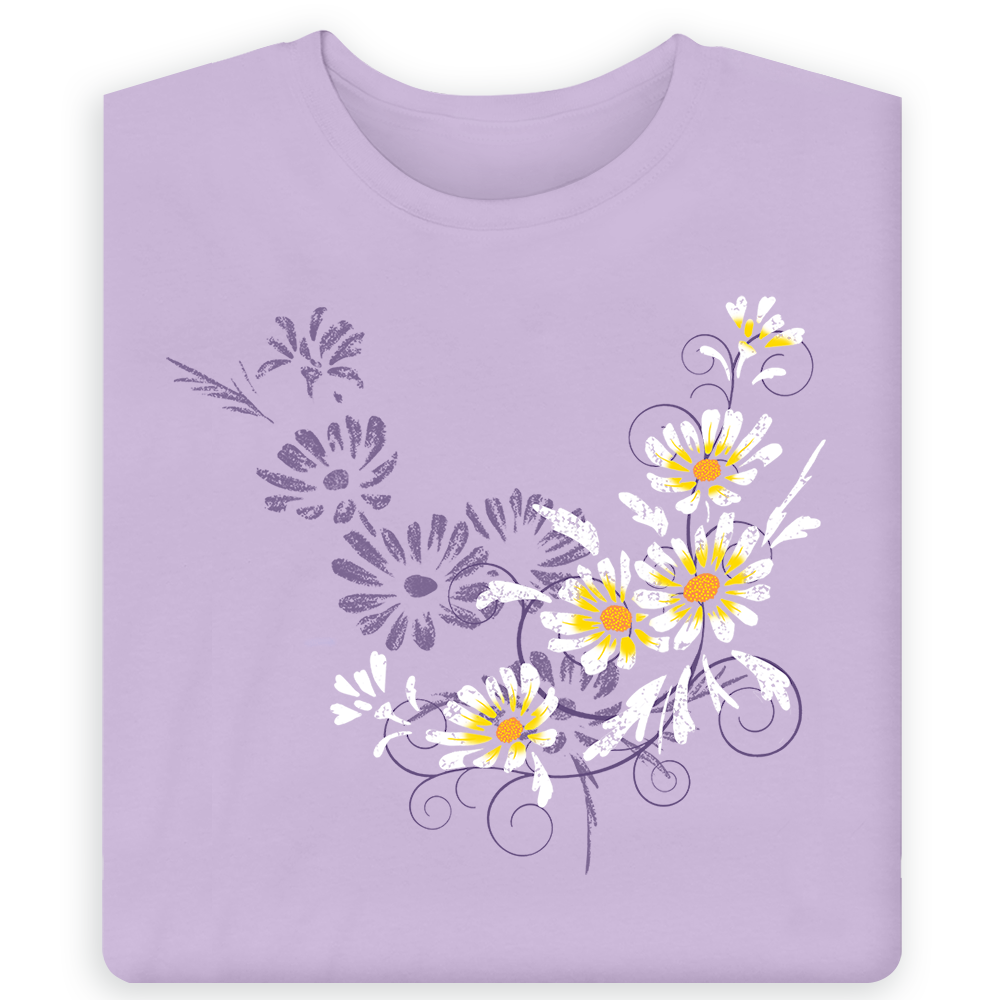 Floral Dip T-Shirt