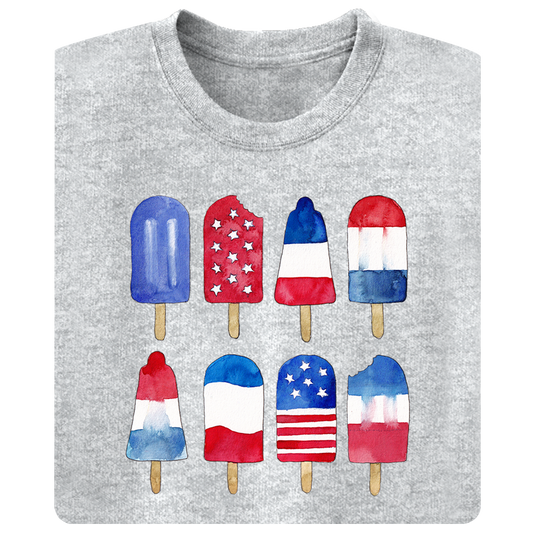 Red White and Blue Popsicles T-Shirt