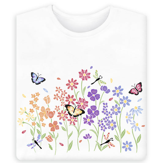 Colorful Wildflowers T-Shirt