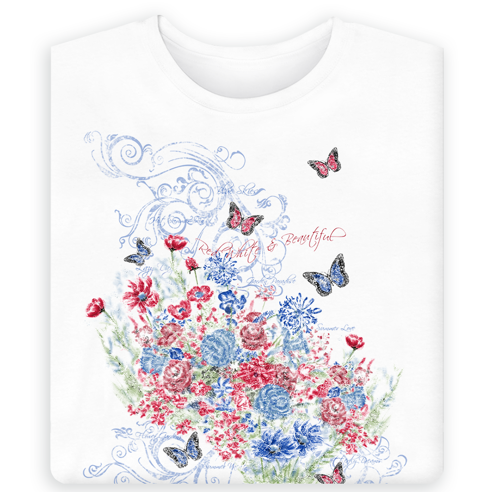 Butterfly Patch T-Shirt